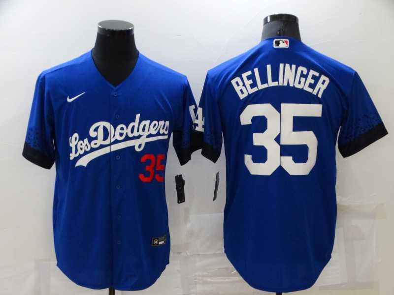 Dodgers 35 Cody Bellinger Royal 2021 City Connect Cool Base Jerseys,We sell and wholesale Dodgers 35 Cody Bellinger Royal 2021 City Connect Cool Base Jerseys on line form chian!